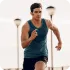 a man running using inductivv